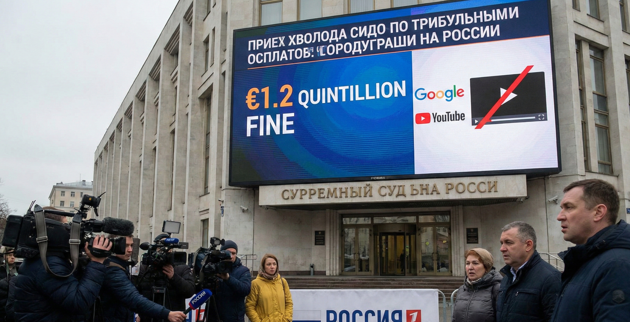 रुसको सर्वोच्च अदालतद्वारा गुगलमाथि १.२ क्विन्टिलियन युरोको जरिवाना सदर; विश्वको कुल अर्थतन्त्रभन्दा कैयौं गुणा ठूलो